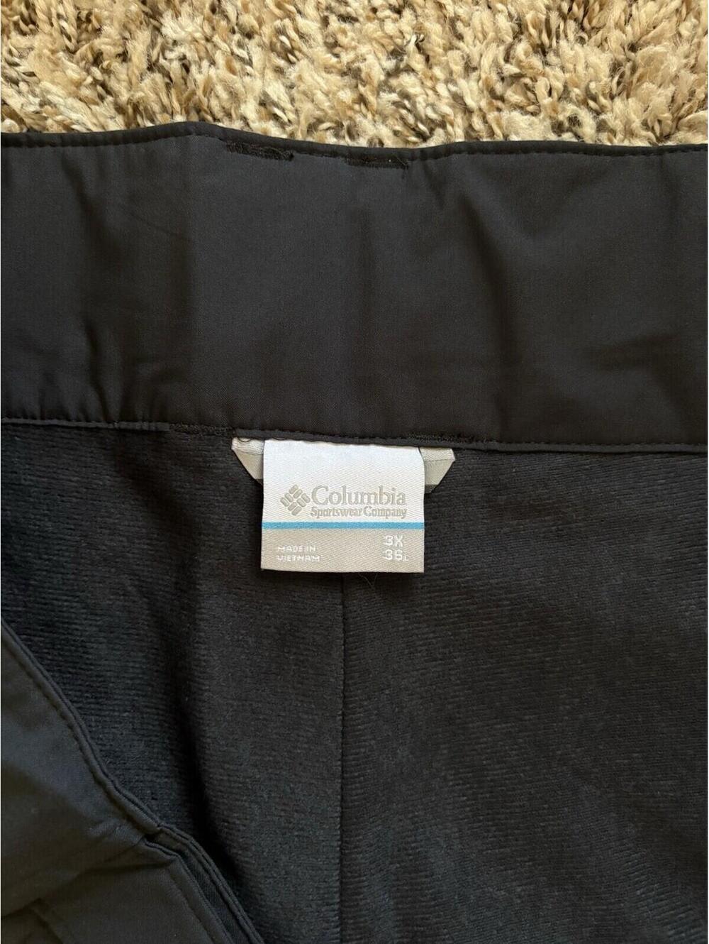 COLUMBIA Men's Powder Stash Winter Snow Pants Omni-Tech 3X Skiing Snowboarding - Picture 10 of 12